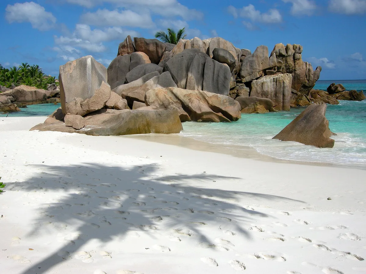 Anse Caïman Beach, La Digue, Seychelles Inner Islands, Seychelles